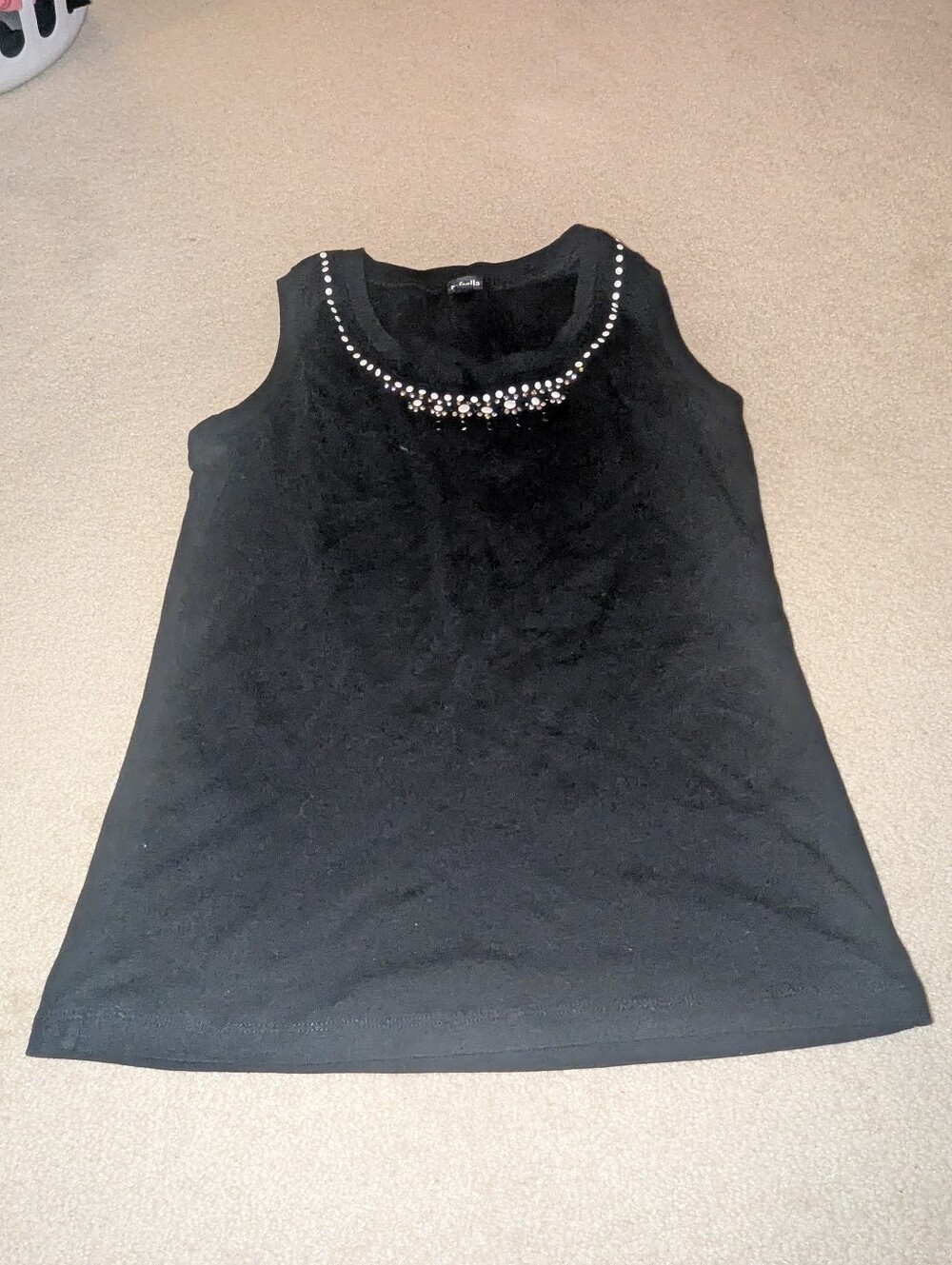 Rafaella Black Top Sz M
